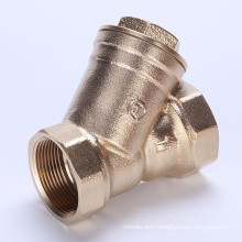 Brass Y Type Strainer with Thread Connection (G601)